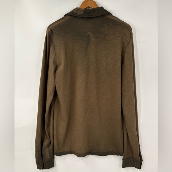 Cotton Citizen Men’s Olive Presley Buttondown Ombré NWOT | Medium - Picture 8 of 8